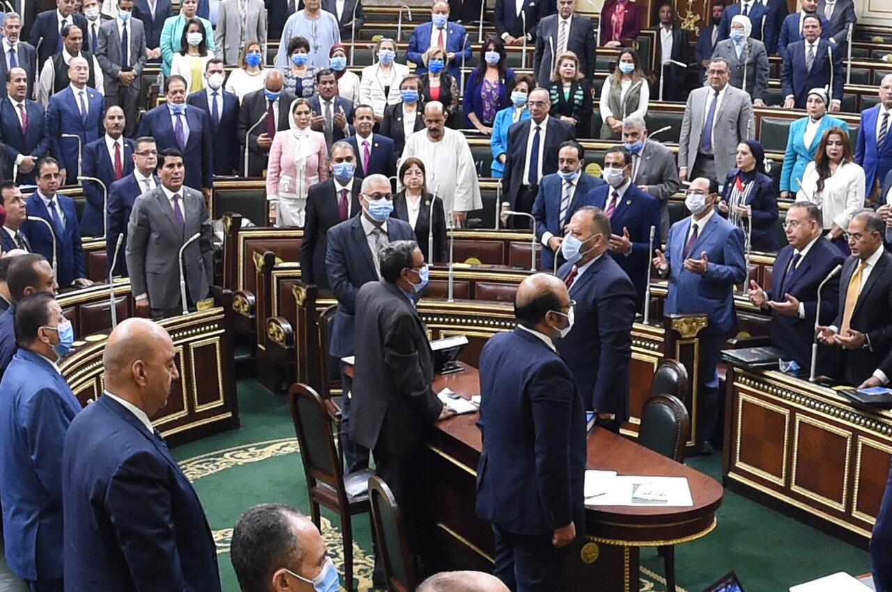 الجلسة الافتتاحية من دور الانعقاد السادس للفصل التشريعى الأول لمجلس النواب